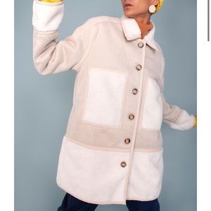 LF Markey Graham vegan shearling coat